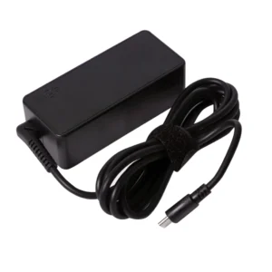 Techie 65W Type-C Universal Laptop Charger front view 90W Type-C Laptop Charger USB-C 90W Universal Charger Techie 90W Laptop Adapter Type-C Fast Charging Laptop Charger