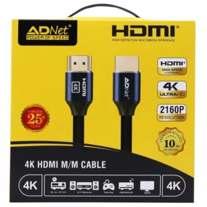 ADNET 5m 4K HDMI V2.0 Cable High Speed ADNET 3m 4K HDMI V2.0 Cable High Speed
