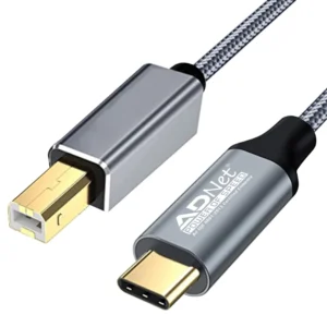 Speed Type-C to USB-B Printer Cable